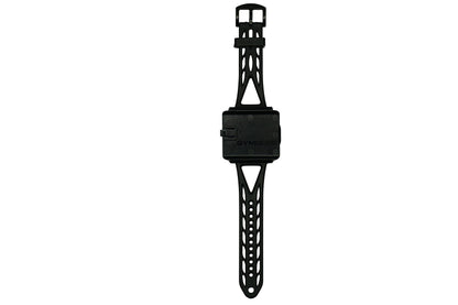 Gymboss Charge Interval Timer and Stopwatch & Watchstrap - Bundle (Carbon Black)