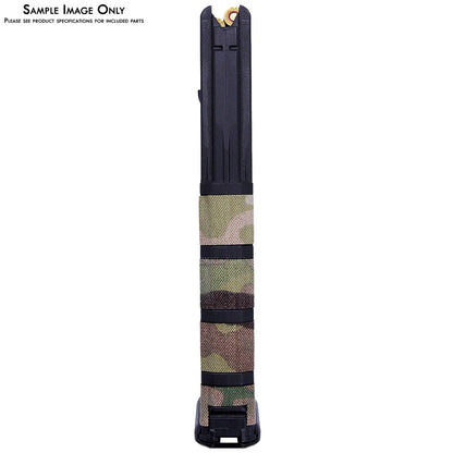 HolsterSmith EDC Wrap - PMAG Magazine Wrap - Cordura (500D) - (Compatible with Multicam) - Adhesive Fabric Wrap for PMAG Magazines - PMAG Grip Enhancement Fillers