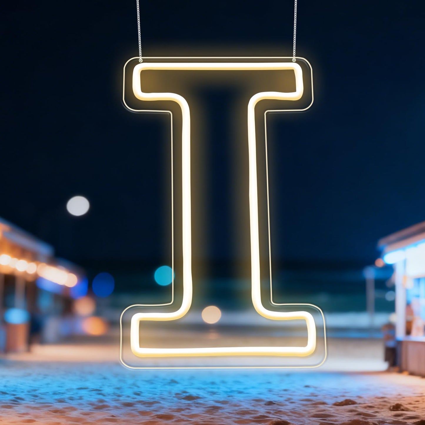 RumonZS Light Up Letters I LED Letters Lights Neon Sign 26 Alphabet 11.4"Decorative Lighted Alphabet for Wedding Party Birthday Bar Christmas Home Decor Letter Lights (Warm White)