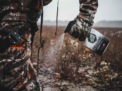 No Scent 24oz Field Spray. Hunting Accessories, Odor-Eliminating Hunting Spray, Enzyme Encapsulation of Human Odor, Scent Elimination
