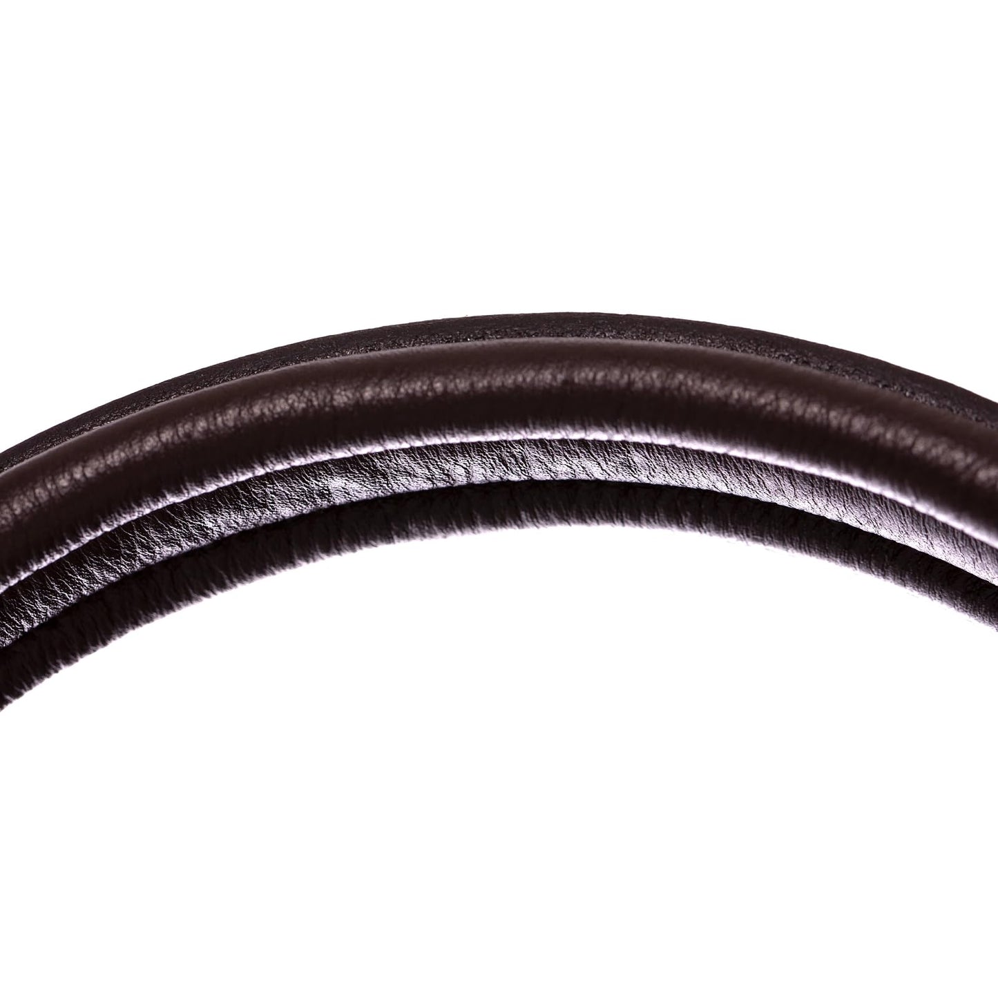 Equinavia Saga Adjustable Padded Fancy Stitched Figure 8 Bridle with Reins - Chocolate Brown - Warmblood
