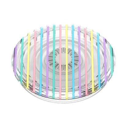 PopSockets Phone Grip for MagSafe with Kickstand, Magnetic Stand, Swappable Top, Secure Hold for iPhone MagSafe Cases, Phone & Tablet Grip - Clear