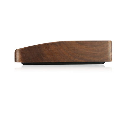Faluber Wooden Wrist Rest, 17.3-inch Length and 20mm Thickness for Full-Sized Keyboard, Walnut Wood Palm Rest, Ergonomic Design for Mechanical Gaming Keyboard, Stain Resistant (Large, Walnut Wood)