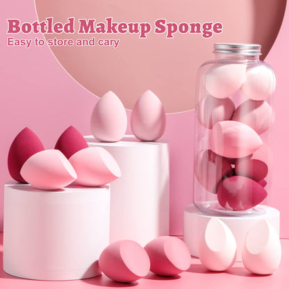 Makeup Sponges BS-MALL 10 Pcs blender sponge for Liquid, Cream, and Powder, Multi-colored Makeup Sponges Purple