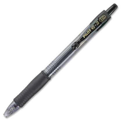 Pilot, G2 Premium Gel Roller Pens, Bold Point 1 mm, Pack of 12, Black