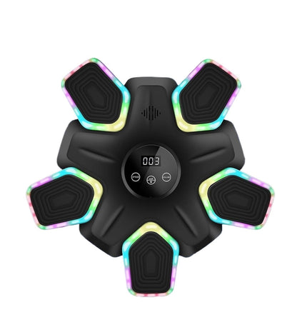 SJSSSJ Music Boxing Machine, Wall Mounted Music Boxing Machine - Interactive Bluetooth Trainer for Home Fitness