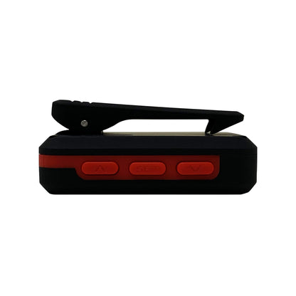 Gymboss Charge Interval Timer and Stopwatch & Watchstrap - Bundle (Black/Red)