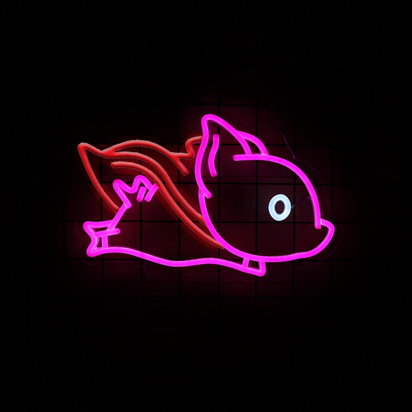 Superhero Cape Fly Pig Neon Sign Neon Pig Light Up Sign For Wall Decor Home Decor Neon Light USB Powered LED Light Up Signs Room Decor