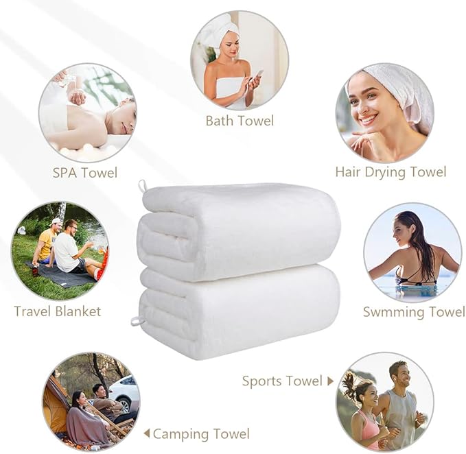 Orighty Bath Towels Pack of 2