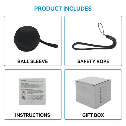 Gyro Ball Hand Exerciser & Power Ball Hand Exerciser Adjustable Resistance to Strengthen Fingers, Wrists, and Arms - Includes a Digital Counter for Stronger Wrist Bones and Muscle