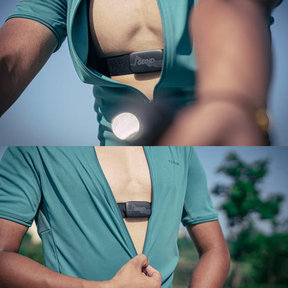 GEOID HS500 Heart Rate Monitor, Heart Rate Sensor Chest Strap, Protocol ANT+/Bluetooth, Compatible with iOS/Android APPs