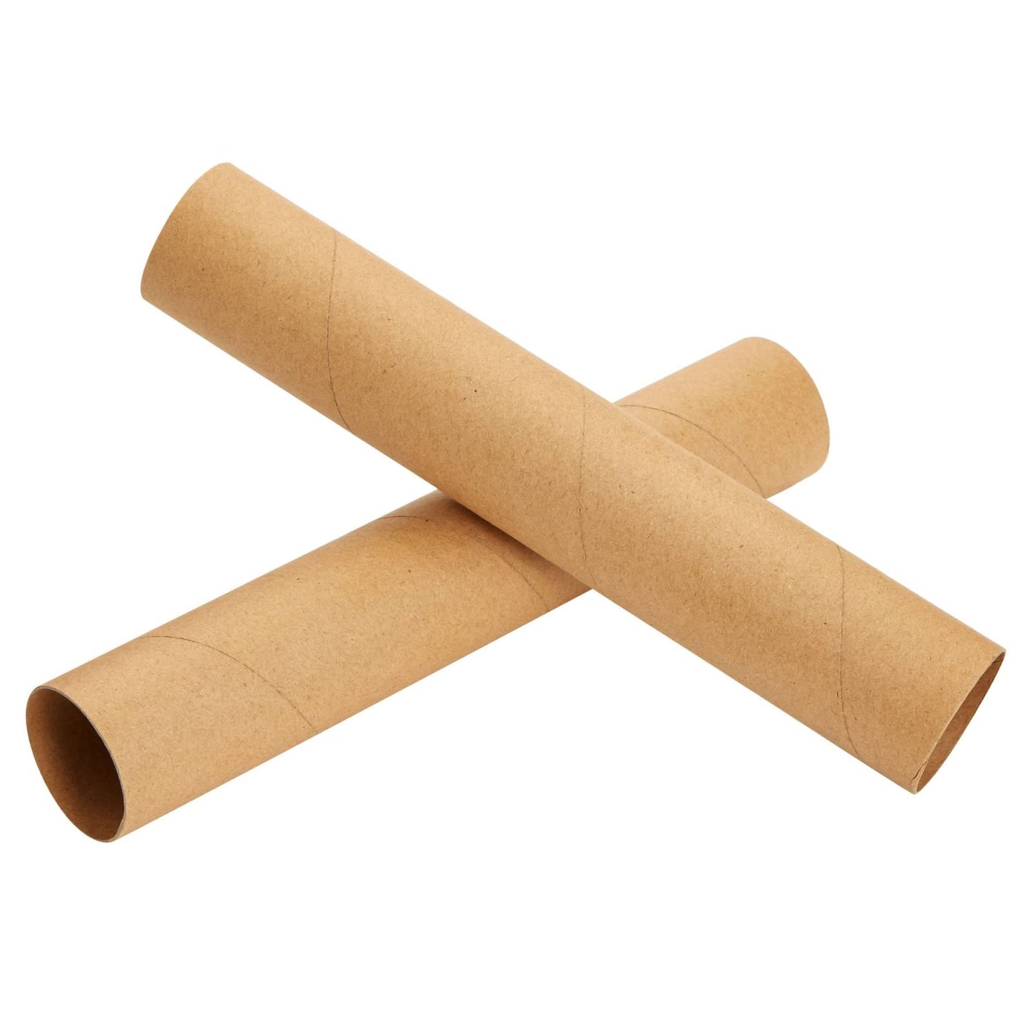 Bright Creations Cardboard Tubes - Paper Towel Rolls for Crafts - Paper Towel Cardboard Tubes - 10 in Length, 1.7 in Diameter, Brown, Pack of 24