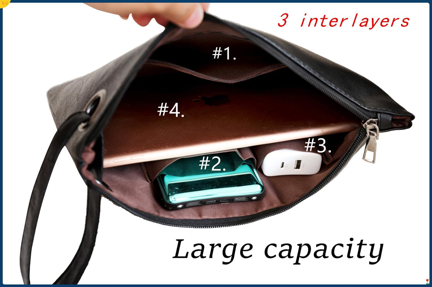 ruizedidi Clutch Purses for Women Evening Bag Women's Handbags Purse Trendy Designer Wedding Pu Leather Wristlet Black