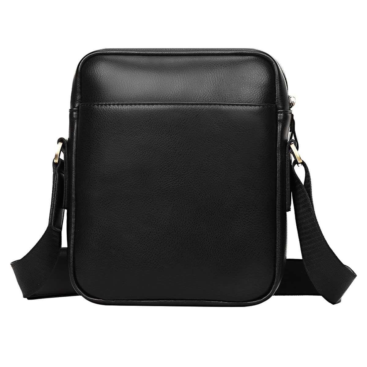 Leathario Crossbody Bag For Men Vegan Leather Shoulder Messenger Purse Sling Satchel Bag For Work Business Travel