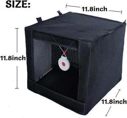 Target Box Practice Game - Wear-Resistant Anti-Slingshot Bulls Eye Silencer | Ideal for Competitive Shooting