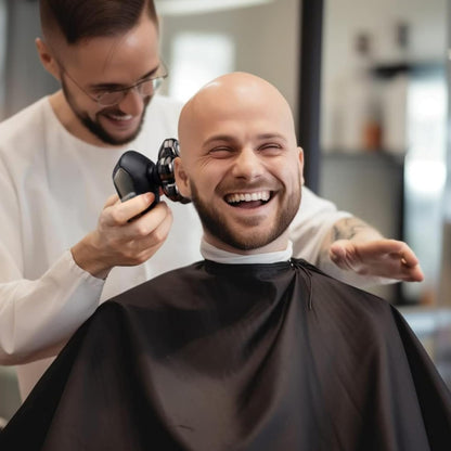 SHPAVVER Head Shavers for Bald Men: 5-in-1 Detachable Electric Razor - IPX7 Waterproof Wet Dry Shaving for Balder - LED Display & Precision Blades Rotary Shavers (Deep Black)