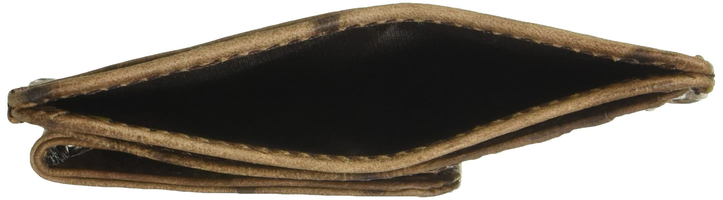 Nocona Men's Brown Ostrich Magnet Money, Brown, One Size