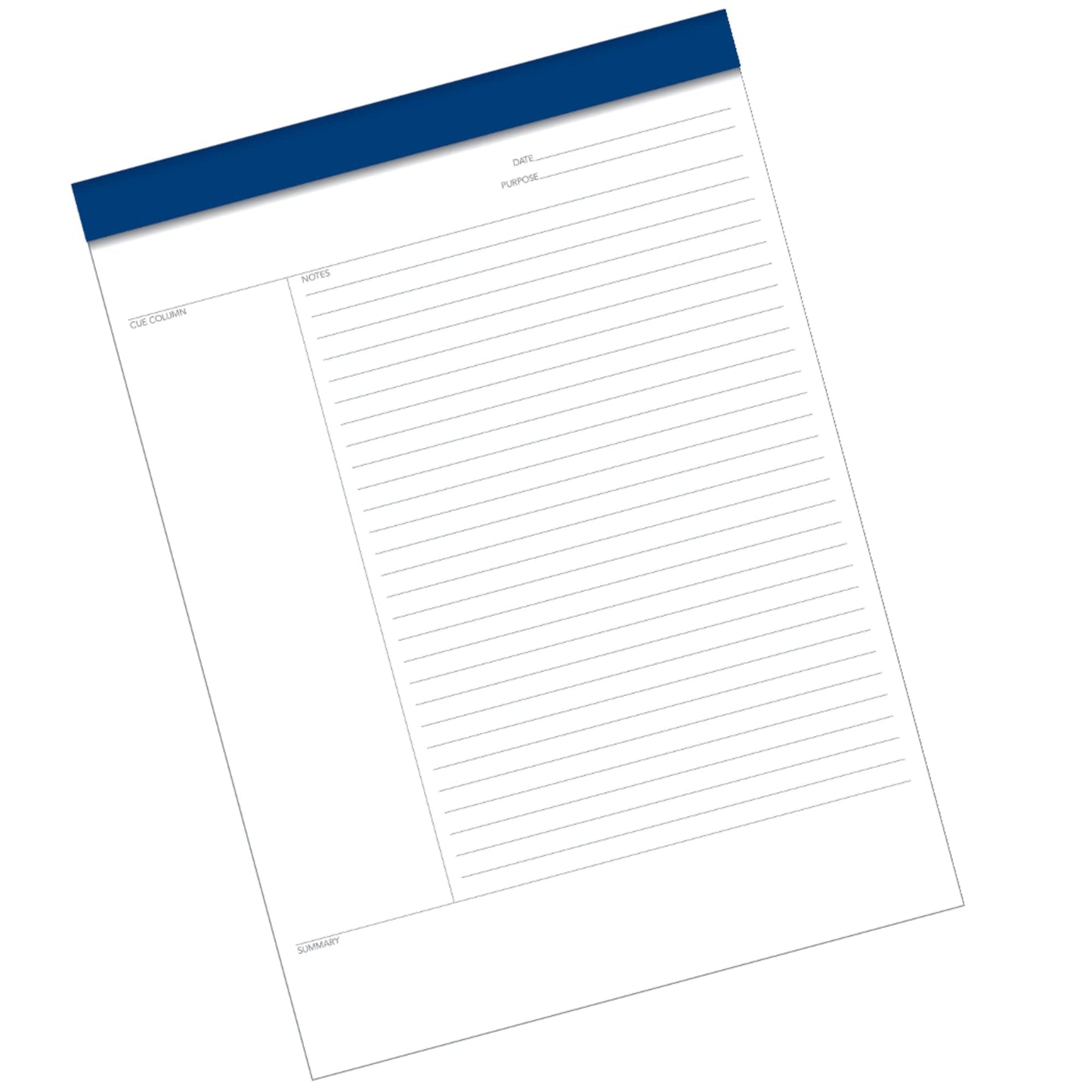 Oxford 8-1/2 x 11-3/4 Inches, Cornell Rule Legal Ruled Writing Pad (77104) ,50 sheets per pad; pack of 2 pads