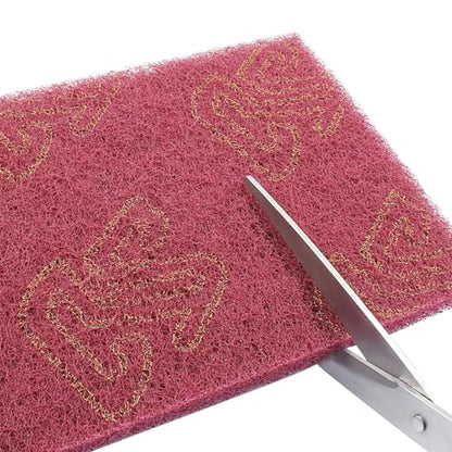 Litoexpe 6 Pcs 7447 Fine General Purpose Scuff Pads Sanding Hand Pads for Paint Prep, Scuffing, Scouring, Sanding