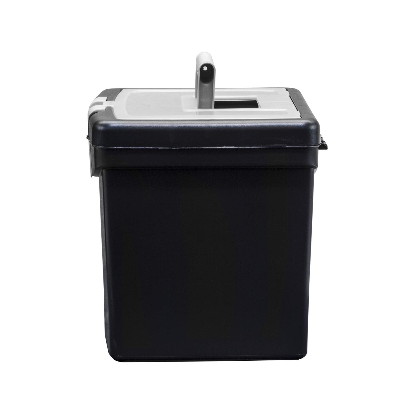 Storex 61504B02C Portable File Box with XL Lid, 11 x 13-1/2 x 11 Inches, Black