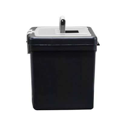 Storex File Storage Box Translucent Storage Lid, Black 1-Pack (61504F01C)