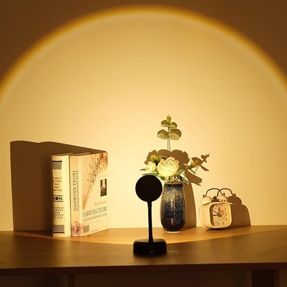 Wireless Picture Light - Battery Operated Art Display Light with Motion Sensor and Rotatable Tube, Stepless Dimming for Picture Frame (Black)