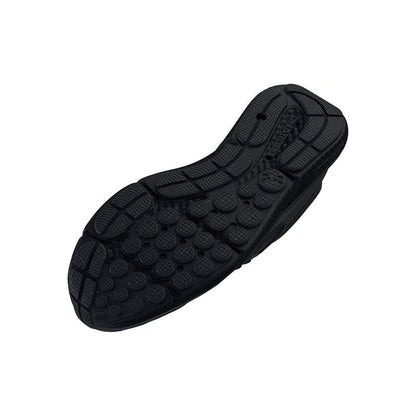 Under Armour Men's Charged Assert 10 Shoes, (002) Black/Black/Black, 10 X-Wide