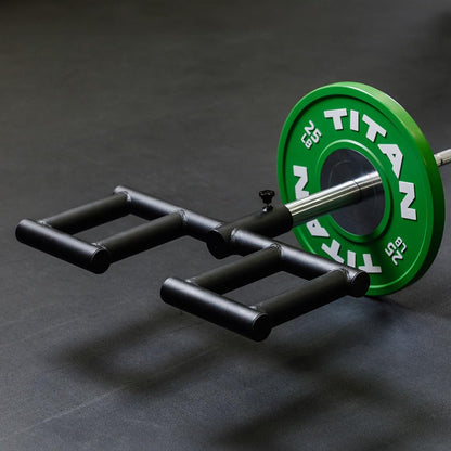 Titan Fitness Viking Press Landmine Attachment, 50mm Neutral Fat Grip Handle, Fits 2" Olympic Barbell, Home Gym Equipment for Shoulder Press, Row, Squat, Deadlift & More