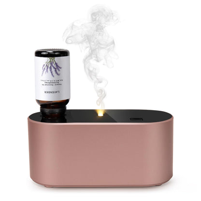 Waterless Diffuser for Essential Oil, Battery Operated Scent Air Aromatherapy Diffuser, Mini Aroma Diffusers with 3 Intermittent Mist Modes, Cycle Start, for 400 sq.ft Room Home Office Bedroom