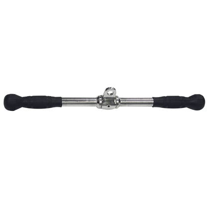 Body-Solid Tools MB022RG 21 in. Pro-Grip Revolving Straight Bar Attachment for Cable Machines