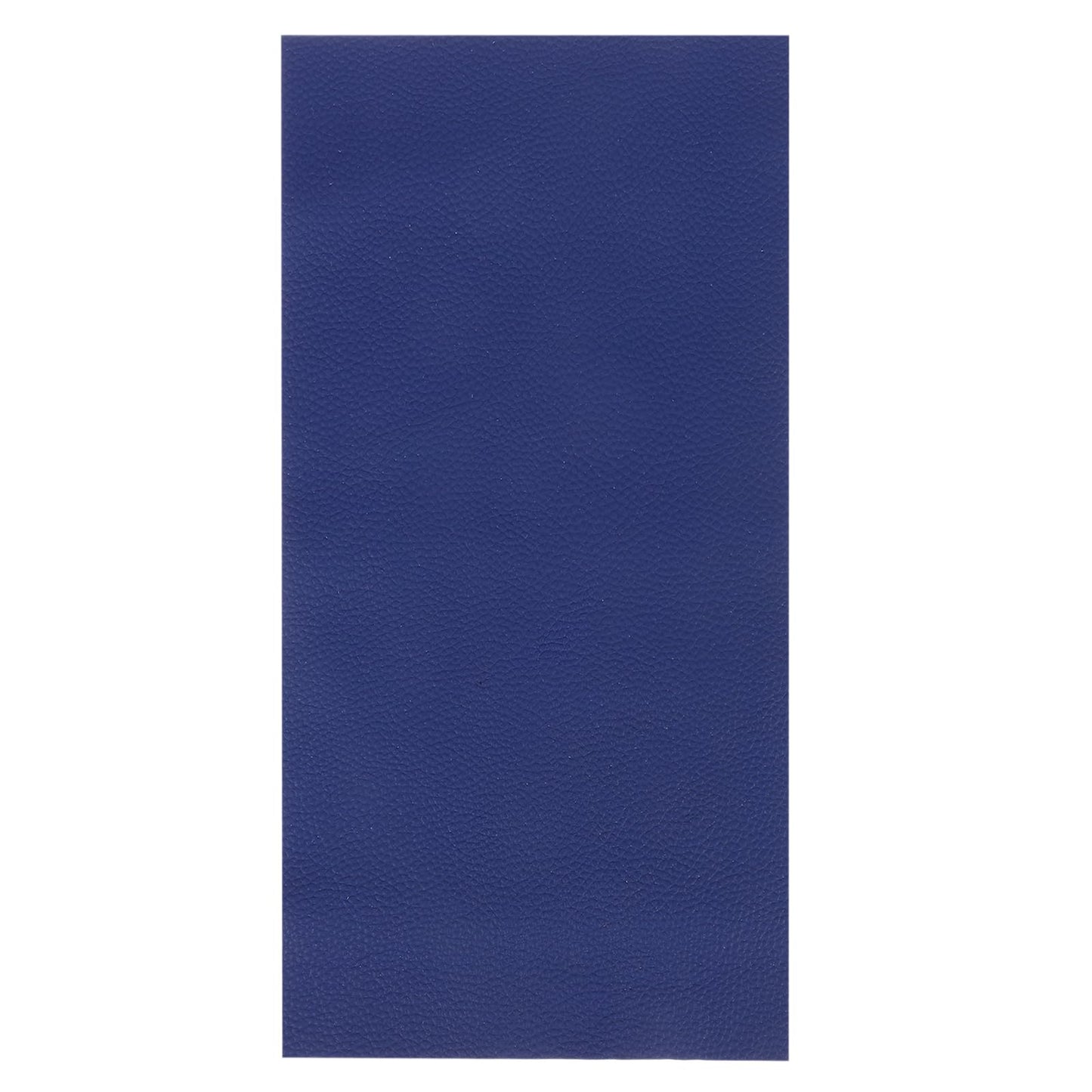 MECCANIXITY Thick Full Grain Leather Sheet, 23.6 x 11.8 Inch Natural Cow Leather 1.5-1.8 mm Fabric Pieces for DIY Craft Furniture Office Belts Notebook Covers,Dark Blue