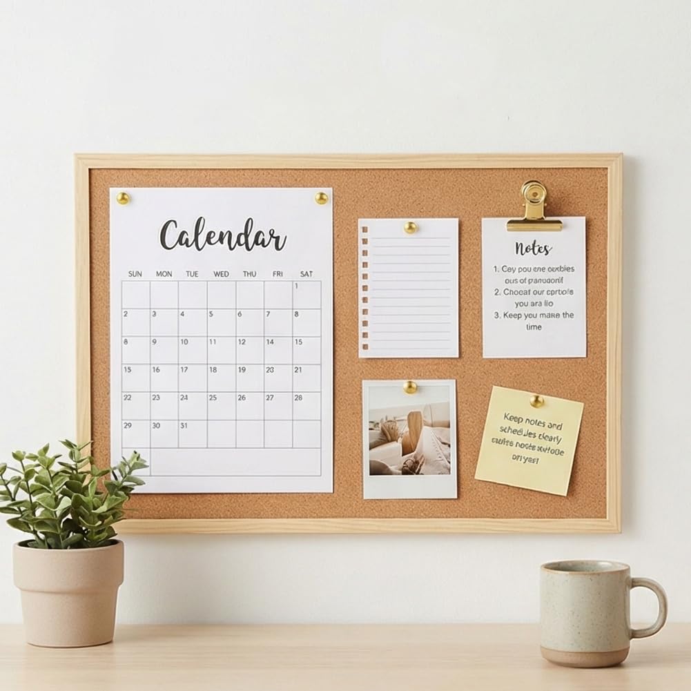 465 Pcs Gold Push Pins Set, 5 in 1 Thumb Tacks with Clips and Hooks for Cork Board, Multi‑Use Decorative Pushpins in Storage Box for Bulletin Board, Maps, Photos and Home Office