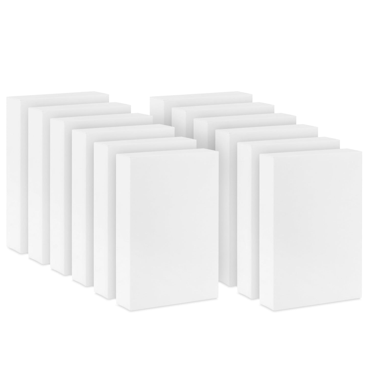 Hallmark 16" Large Gift Boxes with Lids (12 White Robe Boxes) for Valentine's Day, Birthdays
