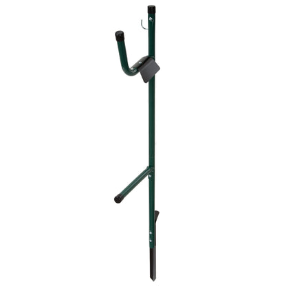 Water Hose Holder - Easy-to-Install Garden Hose Storage Metal Rack with Stake - Outdoor Freestanding Reel for Yard or Landscaping by Stalwart