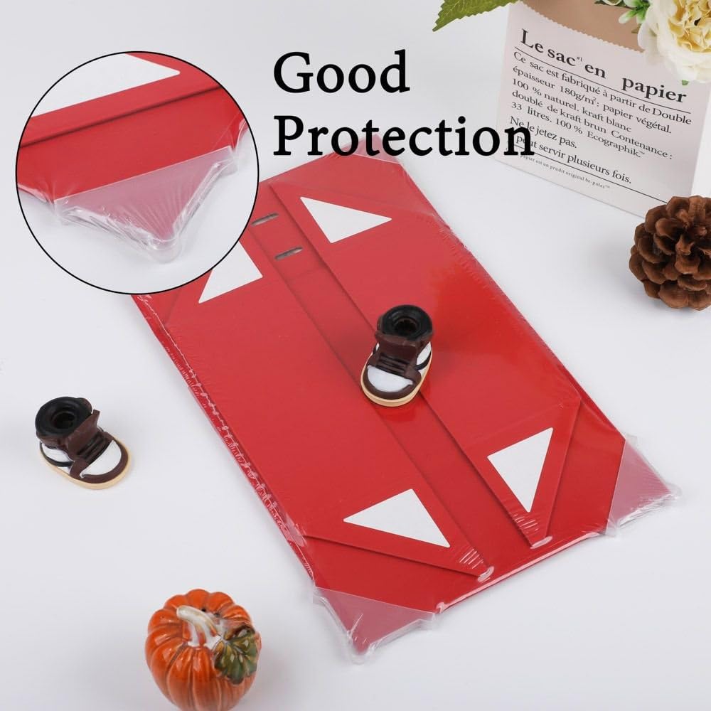 GoooodGift Large Gift Box Red 1 Pack 13.5x11x5.3 inch Luxury Gift Box for Presents with Magnetic Closure Lid Collapsible,Birthday,Christmas,Wedding,Contains Shredded Paper Filler