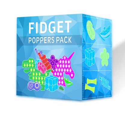 MOZACI Fidget Toys, 120 Pack Fidgets Set Stocking Stuffers for Kids Party Favors Autism Sensory Toy Bulk Adults Kids Boys Girls Teens Stress Autistic ADHD Anxiety Carnival Treasure Classroom Prizes