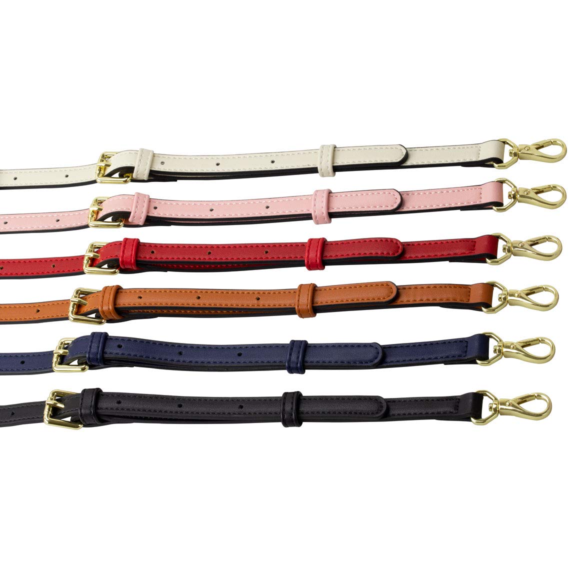 Allzedream Leather Purse Strap Replacement Crossbody Handbag Long Adjustable (White)