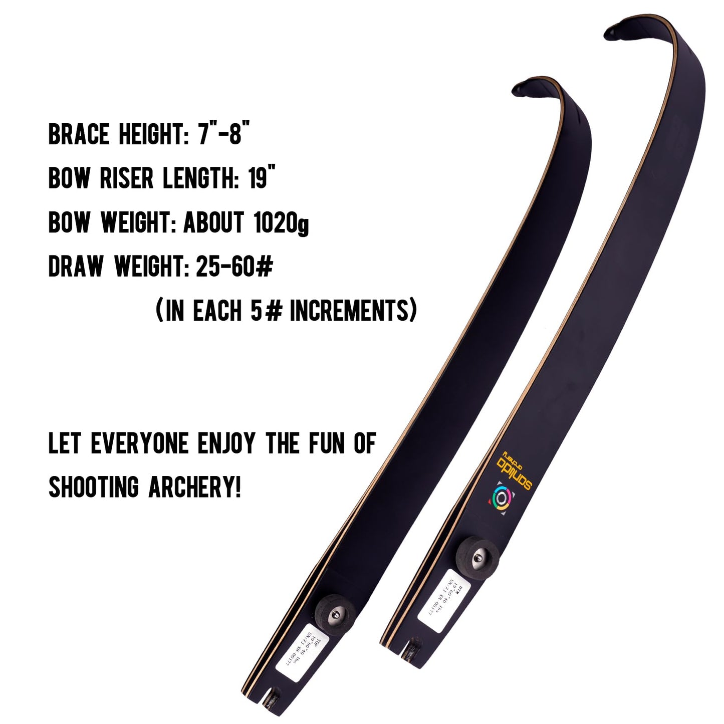 New Sanlida Hermit X8 Standard ILF Takedown Hunting Recurve Bow for Adults and Hunters, 62 Inch Wooden Recurve Bows Package for Outdoor, Hunting and Practice 25-60Lbs RH Only (30Lbs)