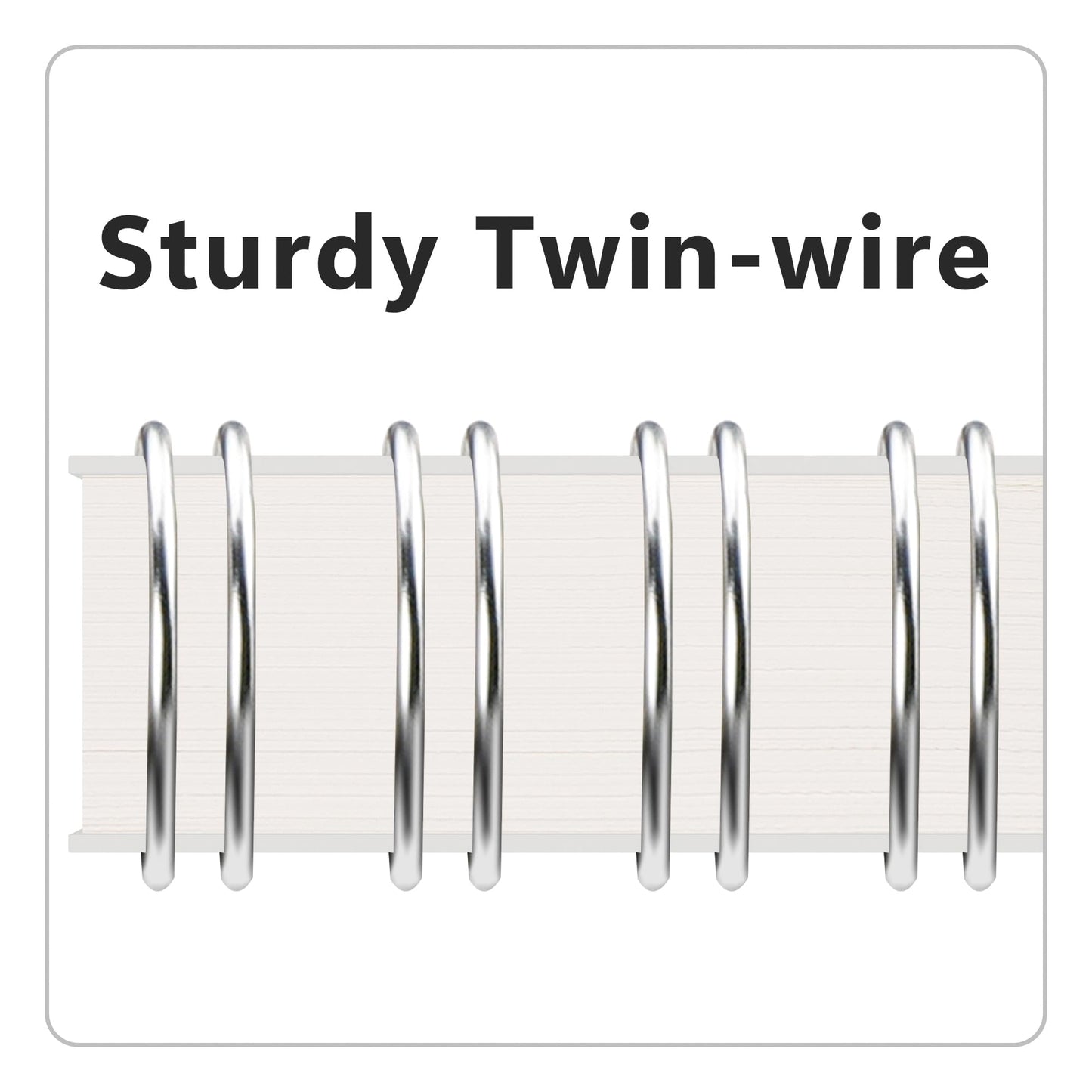 RETTACY Blank Journal Notebook, 3-Pack, 160 Pages per Pack, A5 Medium Size (5.7'' × 8.3''), 100 GSM Thick Paper, Spiral-bound, Flexible Plastic Cover, for Sketching, Drawing, Painting
