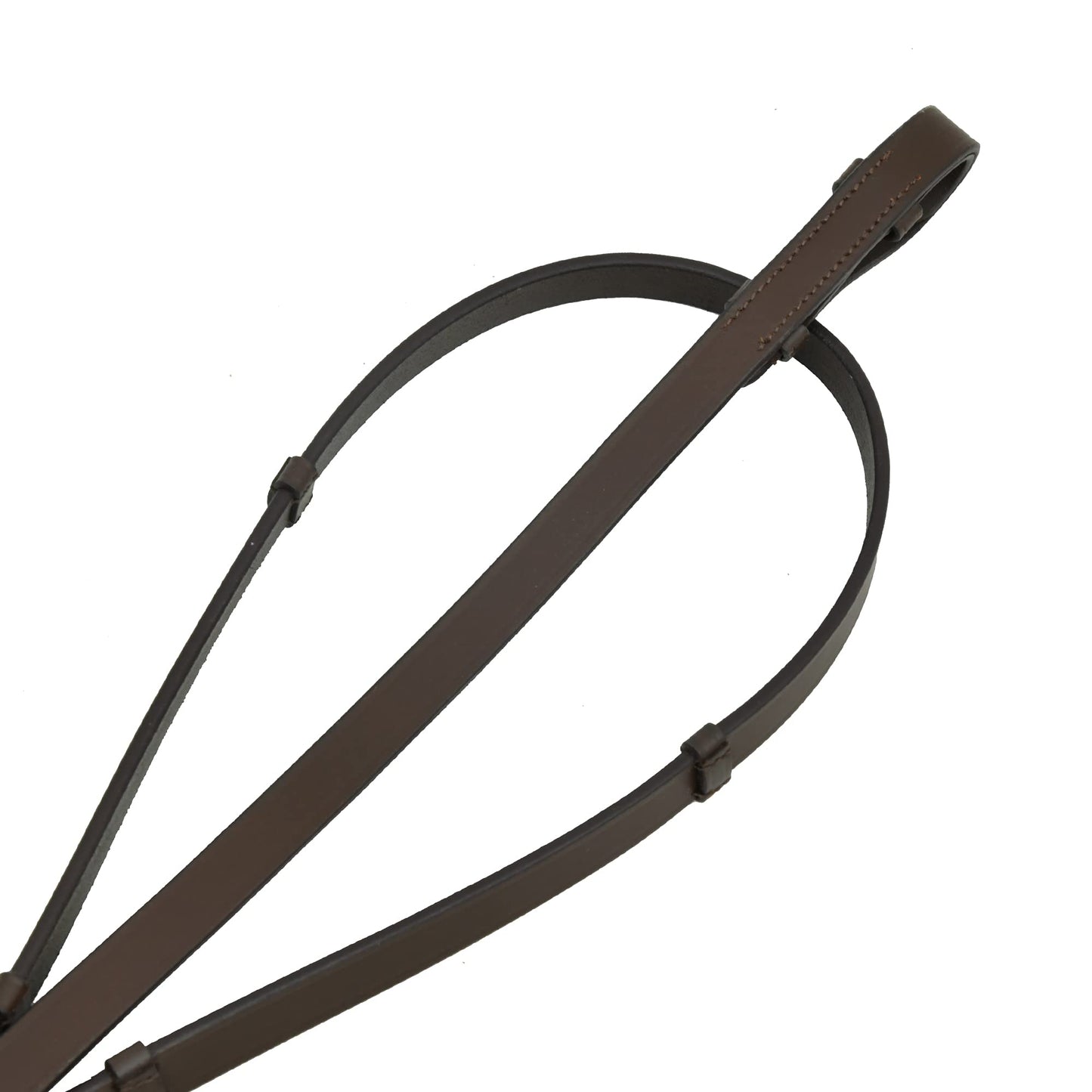 SIE Leather reins with stoppers (Cob, Black)