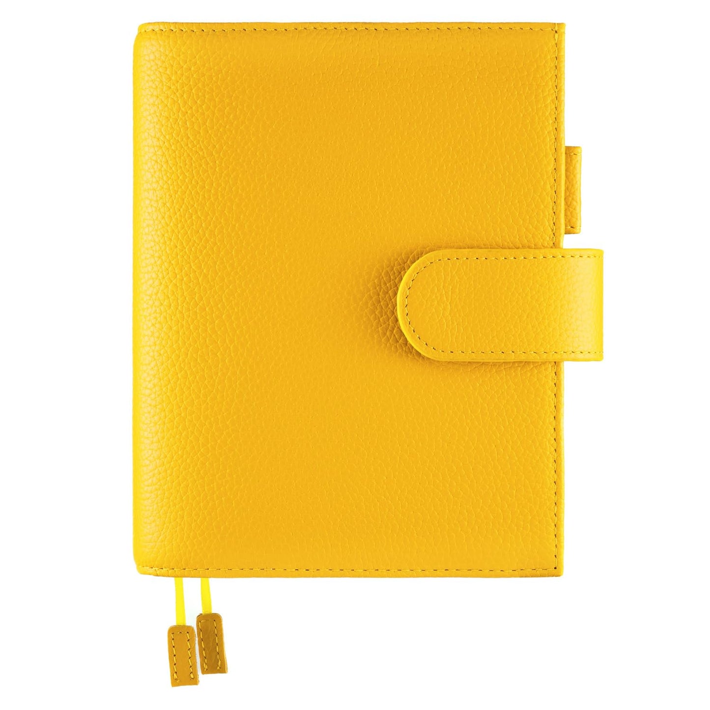 2026 New Genuine Leather A6 Notebook Cover Fits Hobonichi Cousin, Stalogy, LEUCHTTURM1917 and Midori MD Planners, with Pen Loop, Card Slots, Bookmarks and Back Pocket