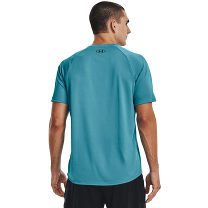 Under Armour Men's Tech 2.0 Short-Sleeve T-ShirtDISC, (433) Glacier Blue / / Black, 4X-Large