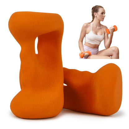 HXD-ERGO Ergonomic Dumbbells Weights Set-Hand Weights for Women at Home, Ear Dumbbells Weights for Pilates, Yoga, Jogging,StrengthTraining