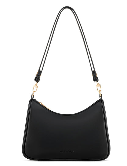 LONG VACATION Purse Shoulder Bag for Women - Cute Hobo Clutch Purse Trendy Underarm Handbag with Zipper & Straps for Daily Use
