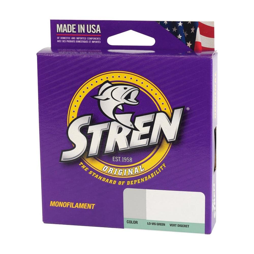 Stren Original Monofilament Fishing Line, Lo-Vis Green, 10lb | 4.5kg, Suitable for Freshwater Environments