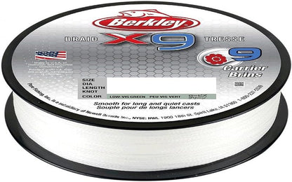 Berkley X9 Braid Fishing Line - Durable, High-Performance Fishing Line | 150 Yards, 30 lb Test