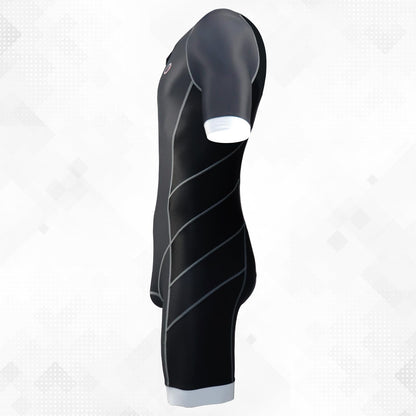 CGLRybO Mens Pro Trisuit Short Sleeve Triathlon Suit Best for Swimming Racing Tri Suit