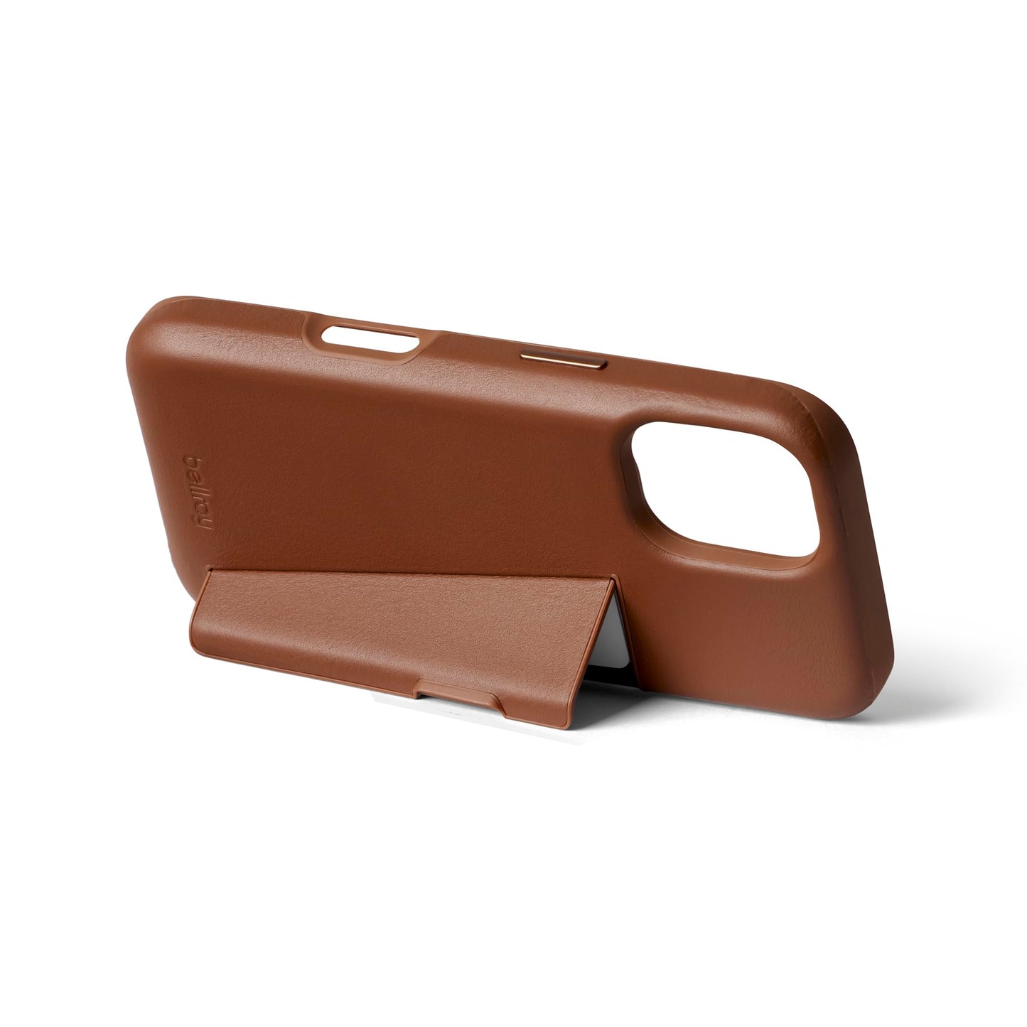 Bellroy Phone Case – 3 Card for iPhone 16 (Leather iPhone case, Phone Wallet) - Sienna