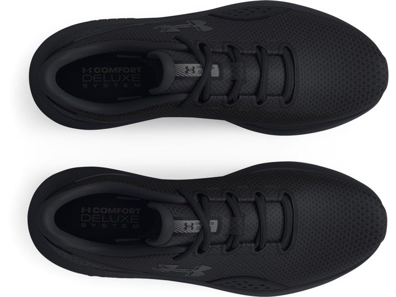 Under Armour Men's Surge 4, (001) Black/Black/Black, 8, US