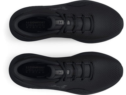 Under Armour Men's Charged Surge 4, (002) Black/Black/Black, 10, US